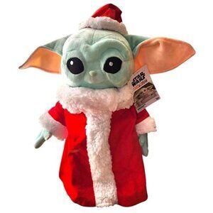 Grogu Holiday Greeter In Santa Suit Baby Yoda Christmas Decor Mandalorian